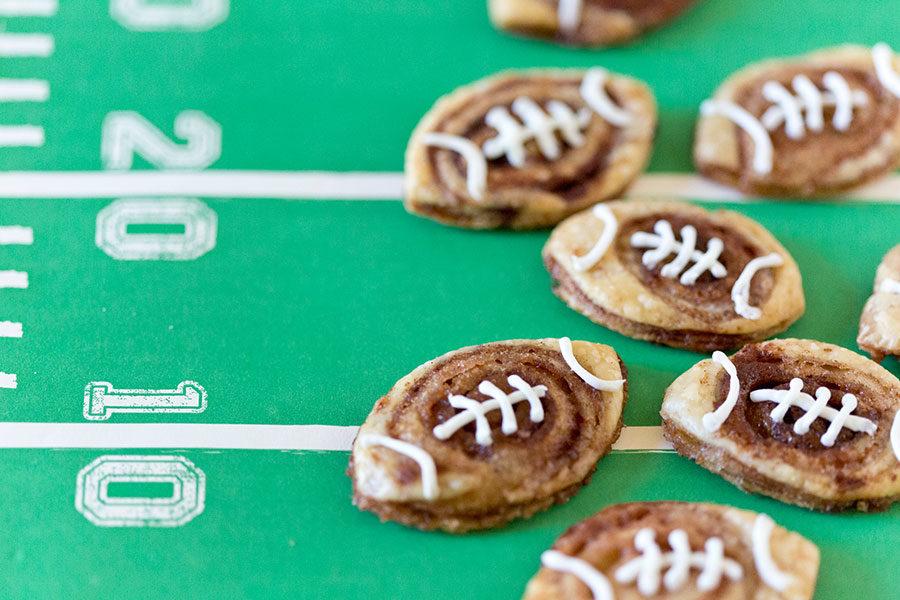 Heres a dessert you dont see everyday. These Cinnamon Roll cookies are filled with sweet-cinnamon-y goodness.