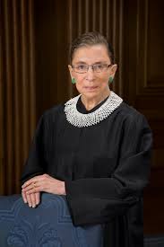 The late Justice Ginsburg. 