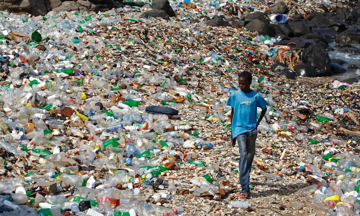 A million plastic bottles are bought every minute, The Guardian.